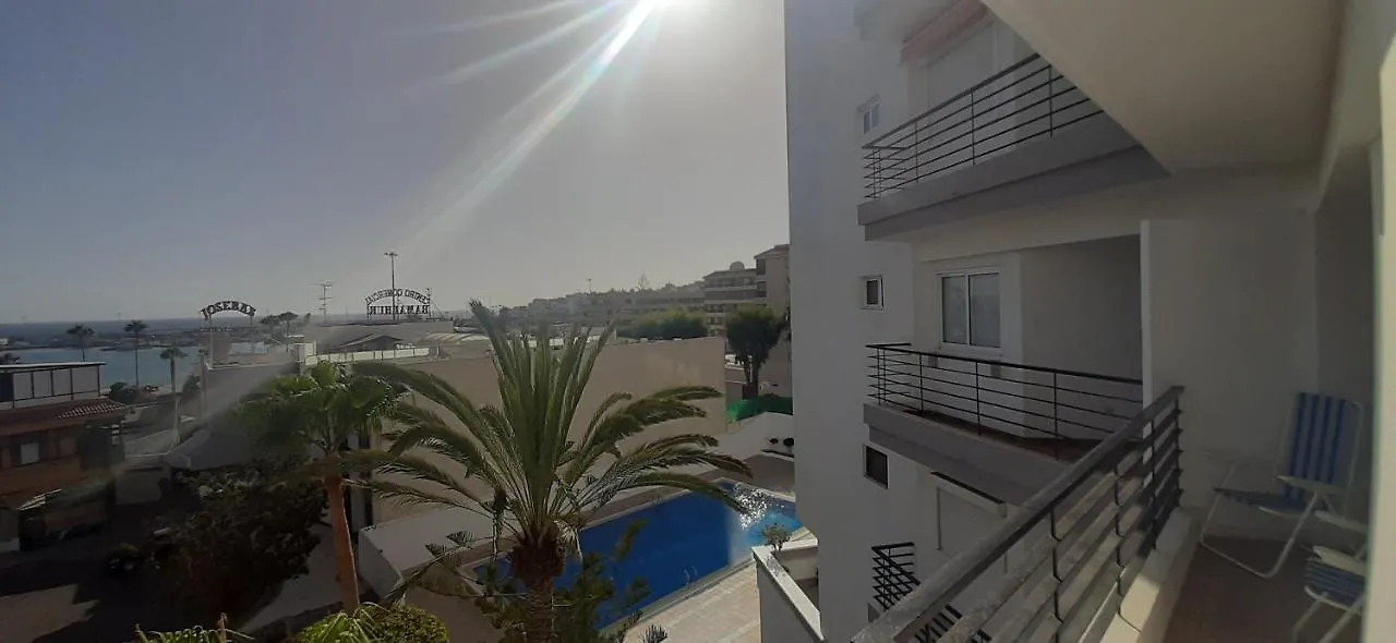 Apartamento Con Vistas Al Mar En Los Cristianos Daire Arona  0*, Arona (Tenerife) İspanya