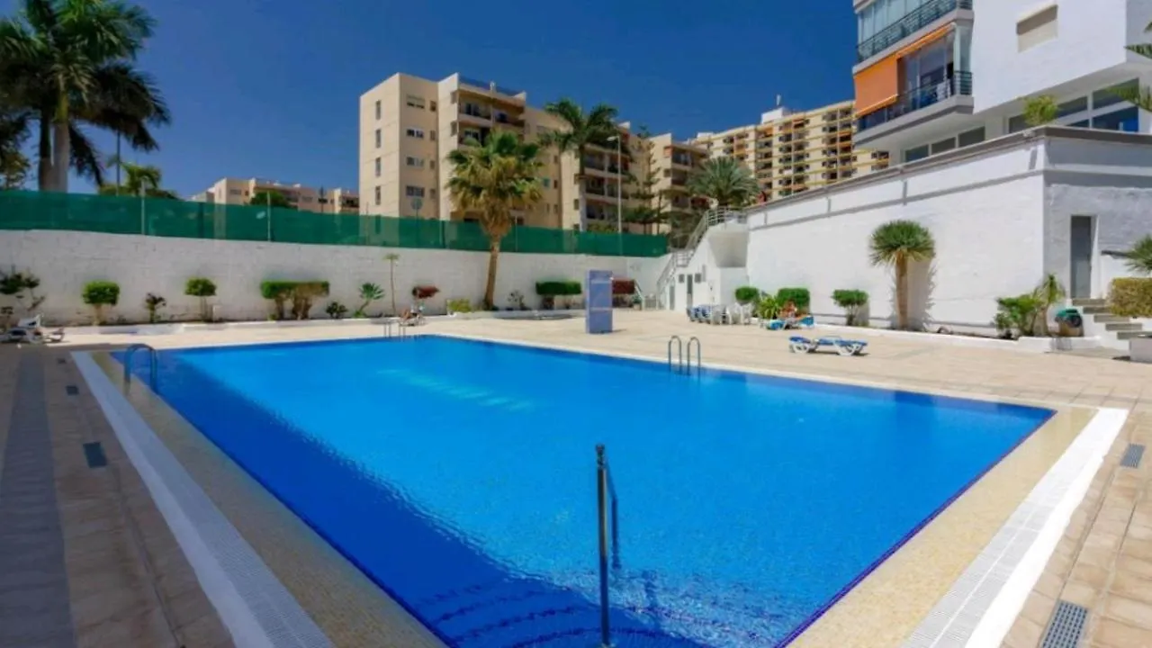 Apartamento Con Vistas Al Mar En Los Cristianos Daire Arona  0*, Arona (Tenerife) İspanya